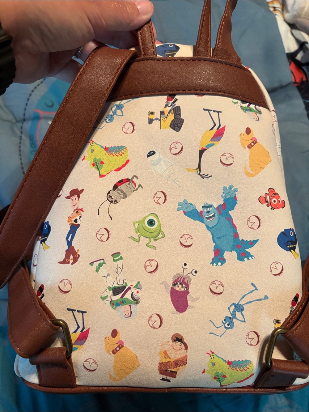 Disney/Pixar Loungefly mini backpack - Picture 4 of 7
